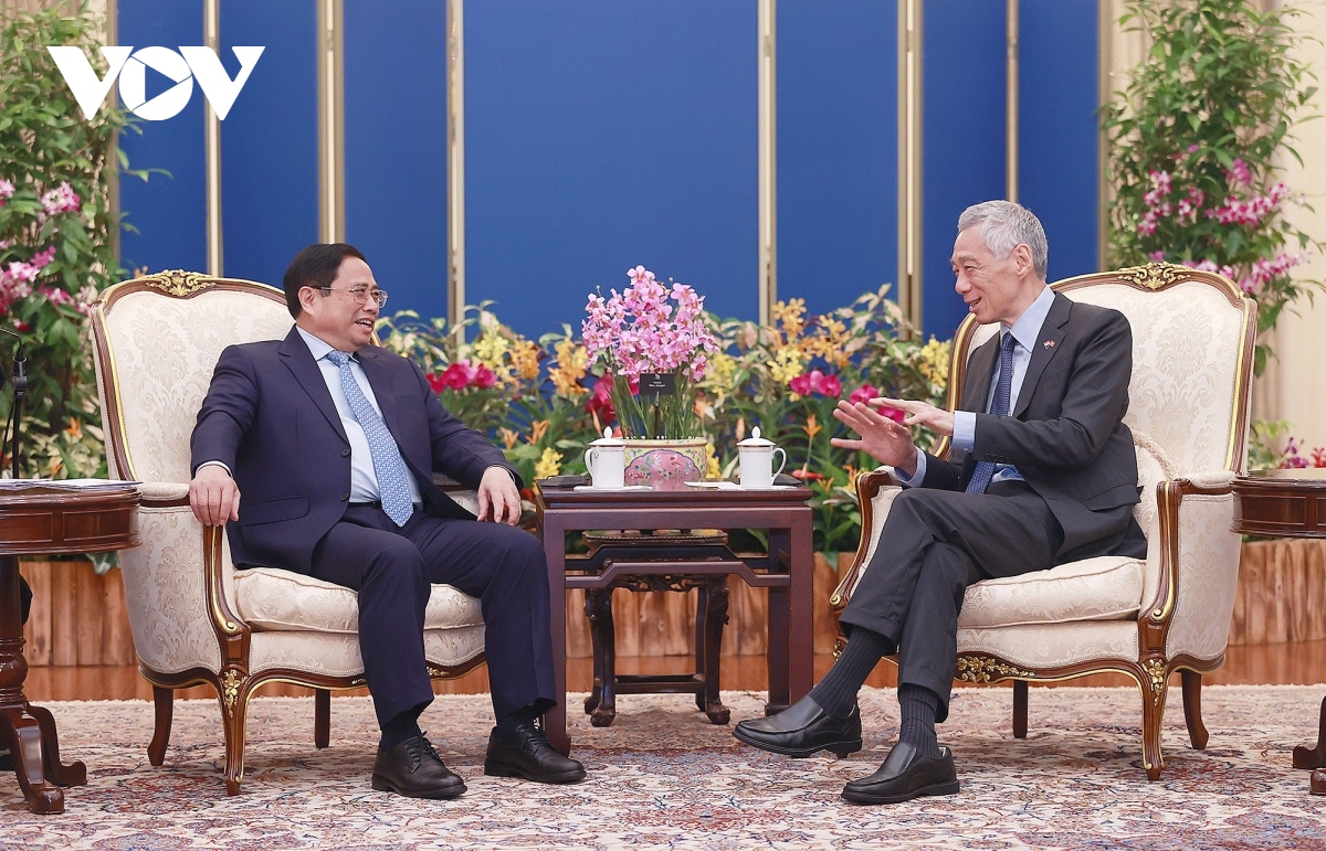 Vietnamese and Singaporean PMs positive on bilateral ties